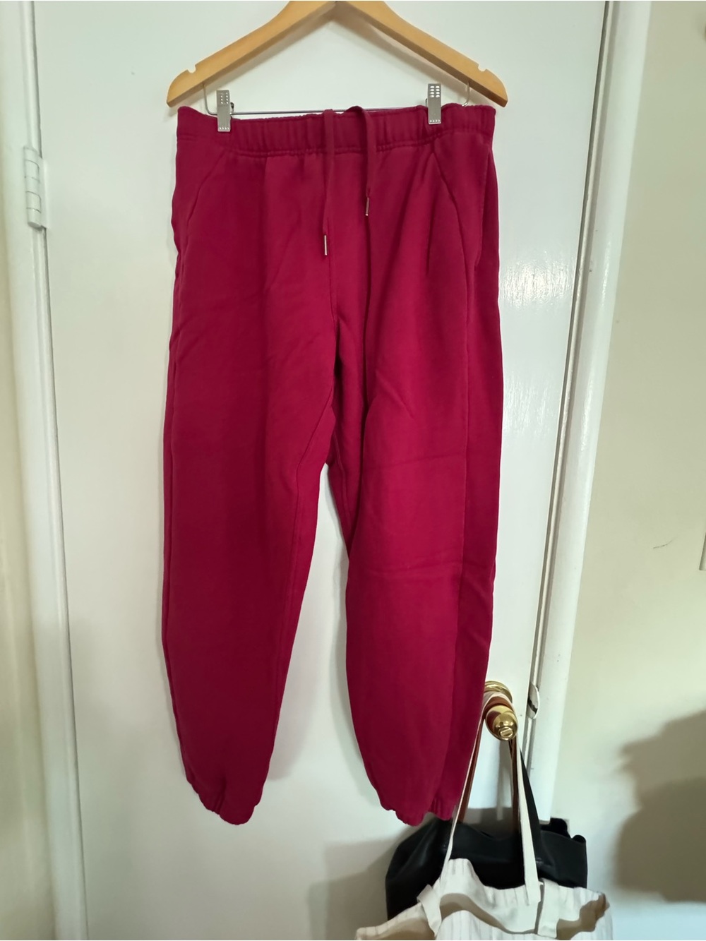 lululemon athletica Bright Fuchsia Drawstring Joggers